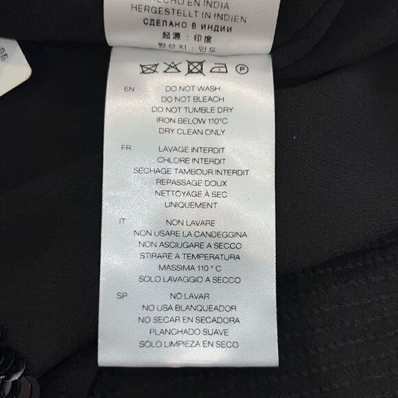 NWT IRO ERNA Black Sequins Top Small - Picture 13 of 15